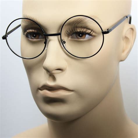 oversized circle frame glasses